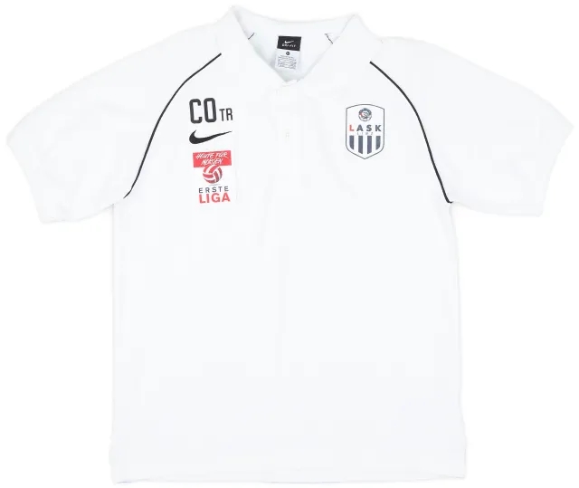 2010-11 LASK Linz Staff Issue Nike Polo Shirt - 8/10 - (M)