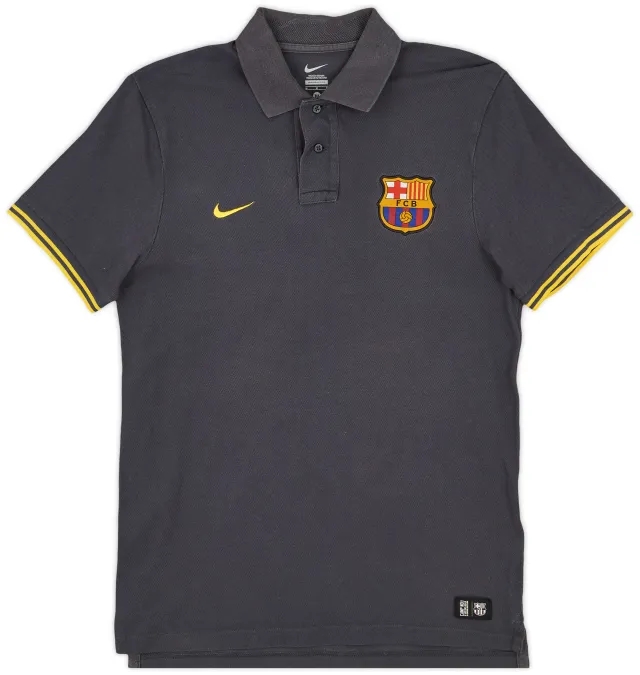 2011-12 Barcelona Nike Polo Shirt - 9/10 - (M)