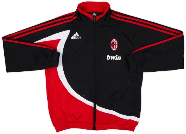 2007-08 AC Milan adidas Track Jacket - 10/10 - (M/L)