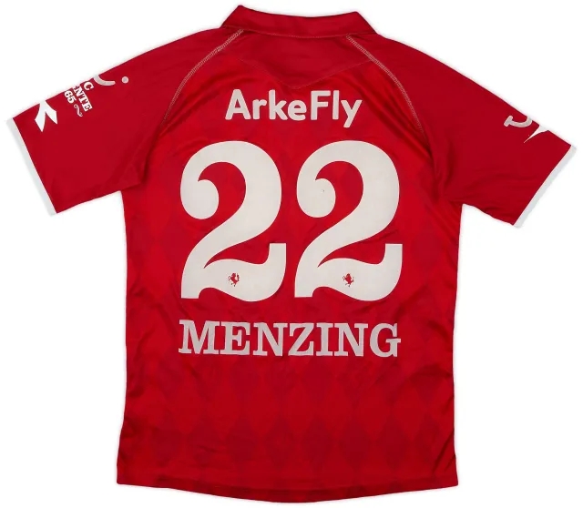 2010-11 FC Twente Home Shirt Menzing #22 - 6/10 - (L.Boys)