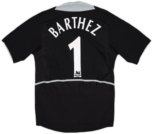 2002-04 Manchester United GK S/S Shirt Barthez #1 - 7/10 - (S)