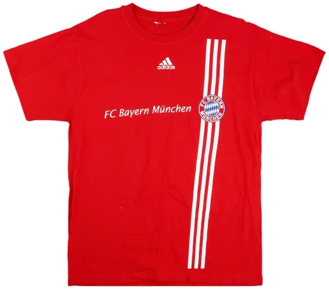 2015-16 Bayern Munich adidas Cotton Tee - 8/10 - (S)