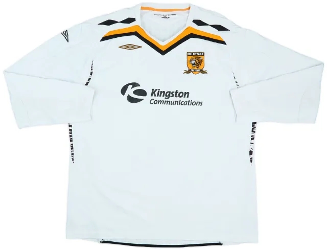 2007-08 Hull City Away L/S Shirt - 4/10 - (XXL)