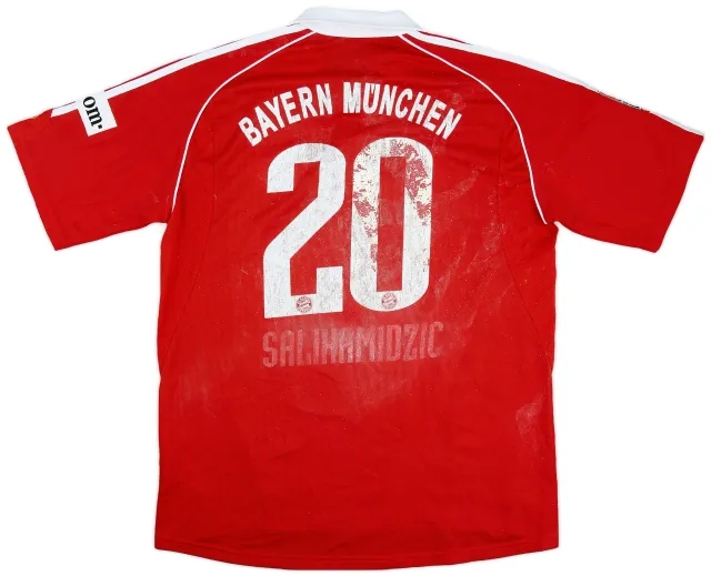 2005-06 Bayern Munich Home Shirt Salihamidzic #20 - 4/10 - (L)