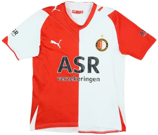 2009-10 Feyenoord Home Shirt - 5/10 - (L.Boys)