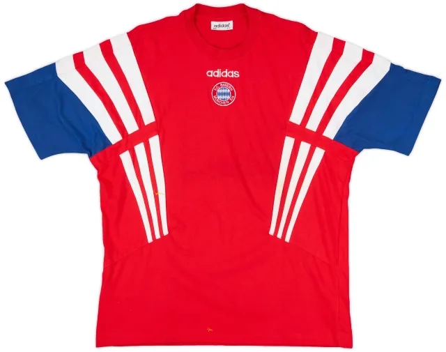 1995-96 Bayern Munich adidas Training Shirt - 8/10 - (3XL)