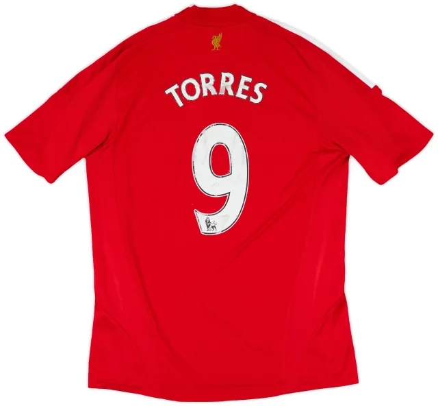 2008-10 Liverpool Home Shirt Torres #9 - 4/10 - (XL)