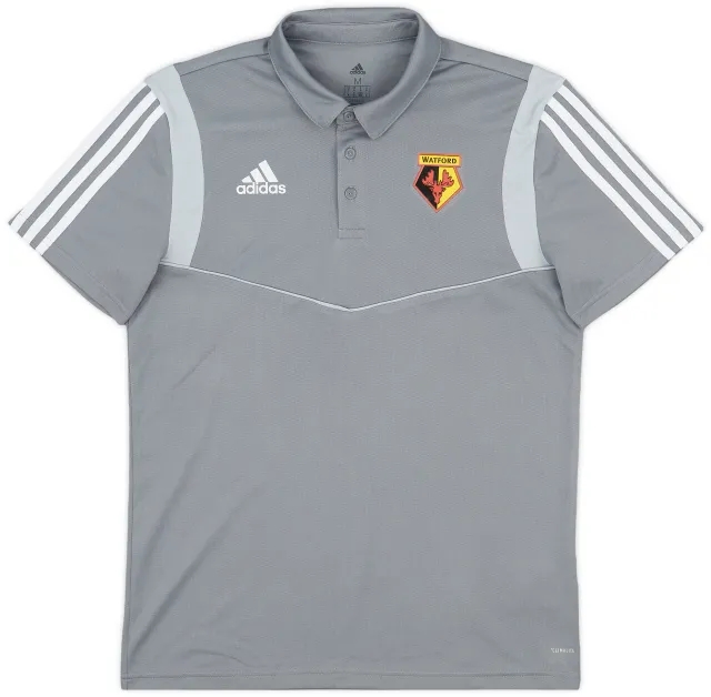 2019-20 Watford adidas Polo Shirt - 8/10 - (M)