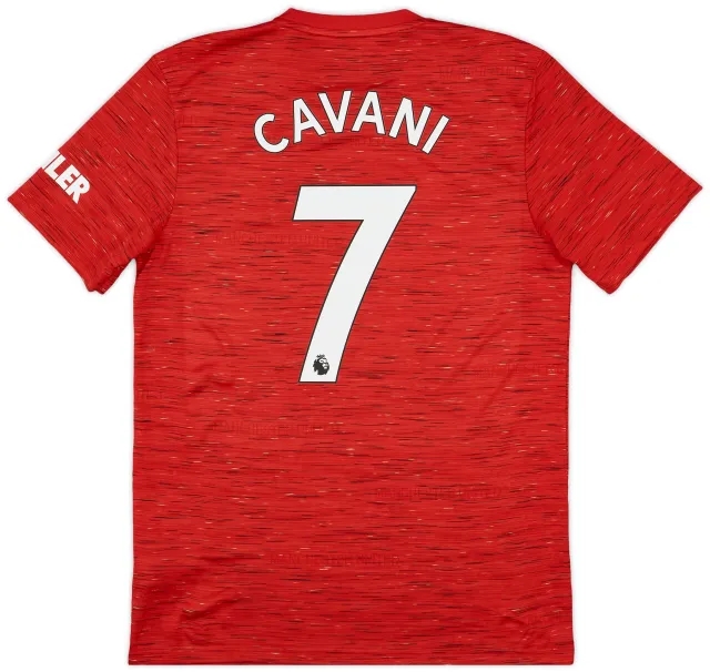 2020-21 Manchester United Home Shirt Cavani #7 - 10/10 - (M)