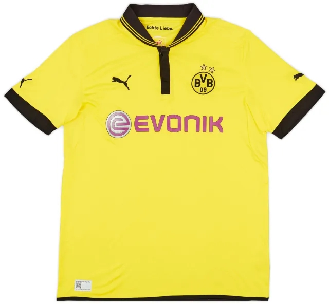 2012-13 Borussia Dortmund Home Shirt - 7/10 - (XXL)