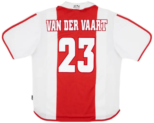 2000-01 Ajax Centenary Home Shirt Van Der Vaart #23 - 8/10 - (XL)