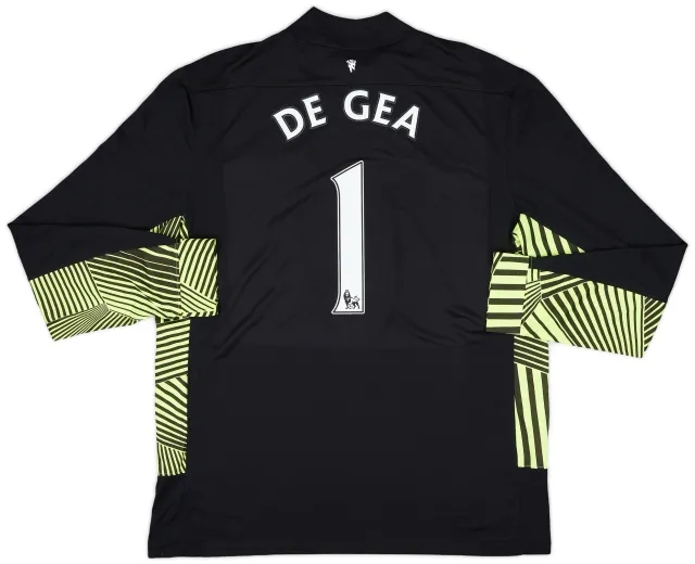 2011-12 Manchester United GK Shirt De Gea #1 - 9/10 - (XL)