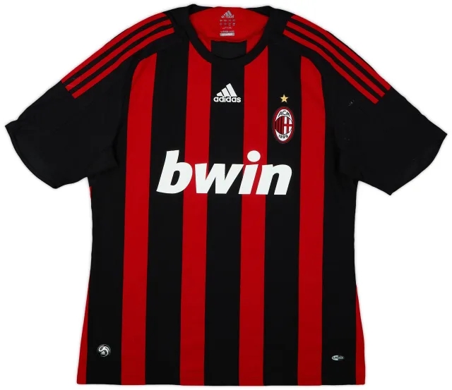 2008-09 AC Milan Home Shirt #6 - 5/10 - (L)