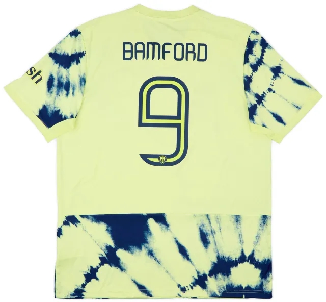 2022-23 Leeds Away Shirt Bamford #9 - 8/10 - (XL)