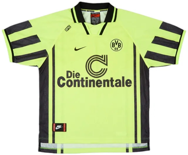 1996-97 Borussia Dortmund Home Shirt - 8/10 - (L)
