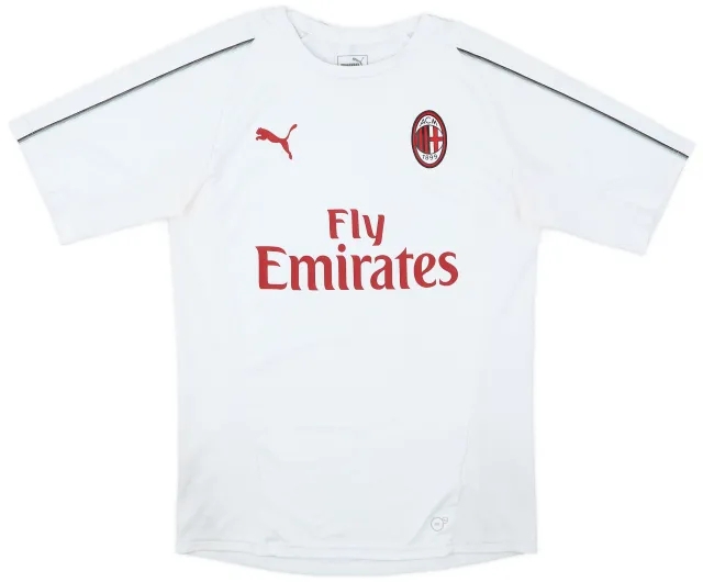 2018-19 AC Milan PumaTraining Shirt - 8/10 - (M)