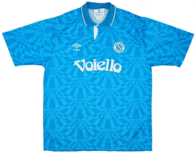 1991-93 Napoli Home Shirt - 9/10 - (XL)