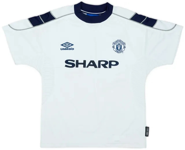 1999-00 Manchester United Third Shirt - 8/10 - (M.Boys)