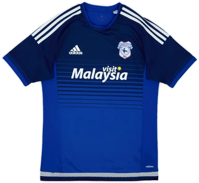 2015-16 Cardiff Home Shirt - 9/10 - (M)