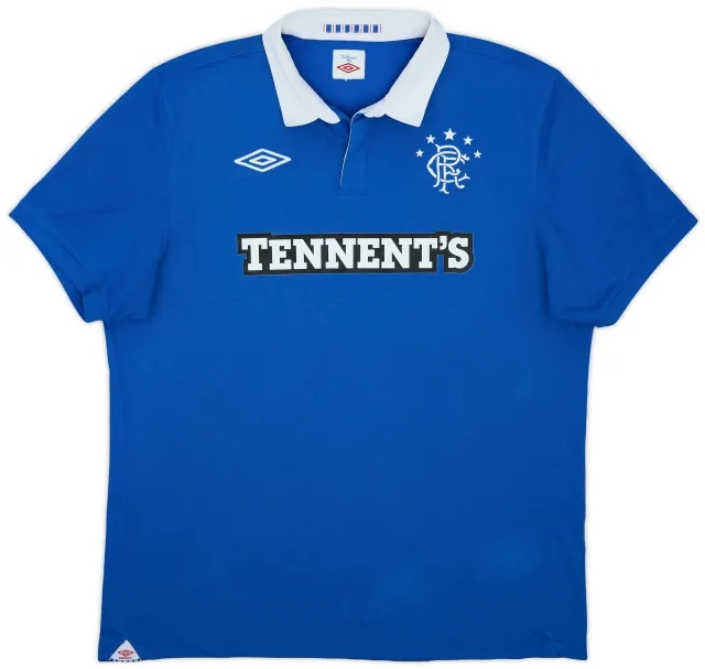 2010-11 Rangers Home Shirt - 8/10 - (L)