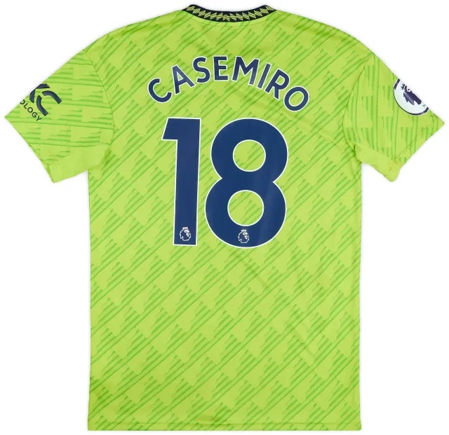2022-23 Manchester United Third Shirt Casemiro #18 - 9/10 - (M)