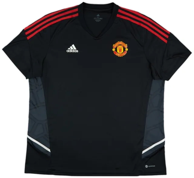 2022-23 Manchester United adidas Training Shirt - 10/10 - (XXL)