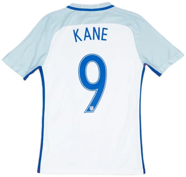 2016-17 England Authentic Home Shirt Kane #9 - 6/10 - (S)
