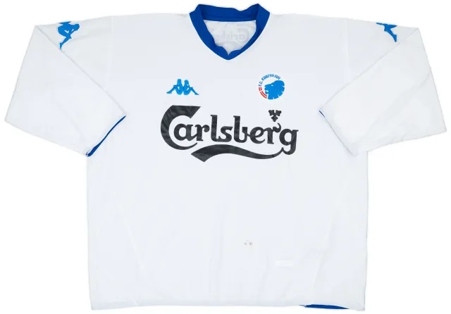 2007-08 FC Copenhagen Home L/S Shirt - 6/10 - (XXL)