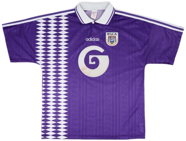 1995-96 Anderlecht Away Shirt - 5/10 - (XL)
