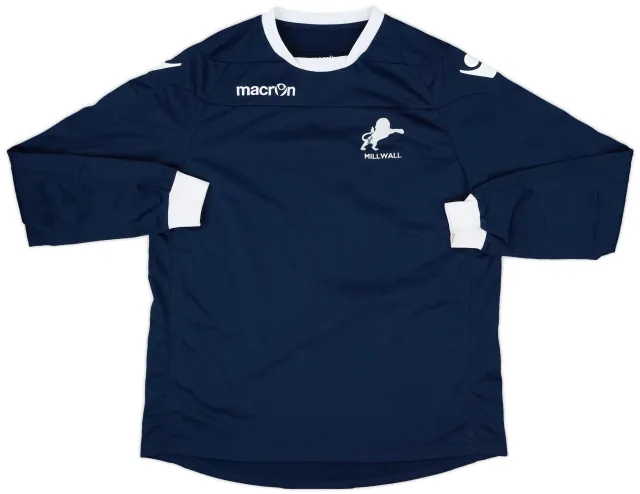 2015-16 Millwall Macron Sweat Top - 8/10 - (M)