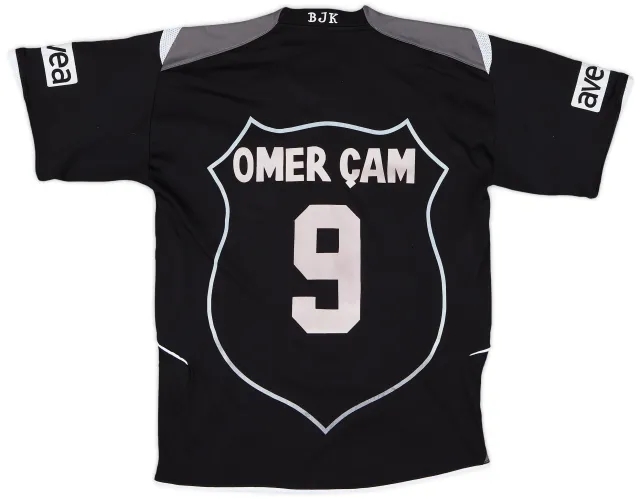 2008-09 Besiktas Third Shirt Omer Cam #9 - 6/10 - (XL.Boys)