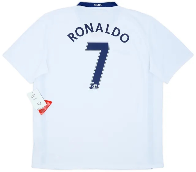 2008-10 Manchester United Away Shirt Ronaldo #7 (XL)