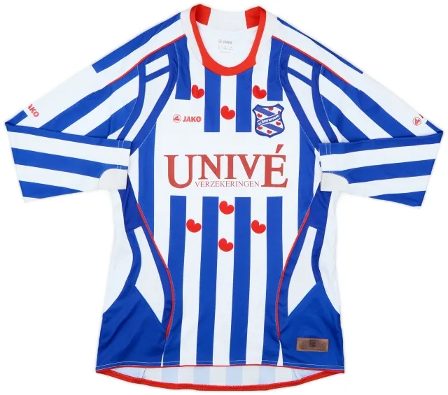 2009-10 Heerenveen Home L/S Shirt - 8/10 - (XXS)