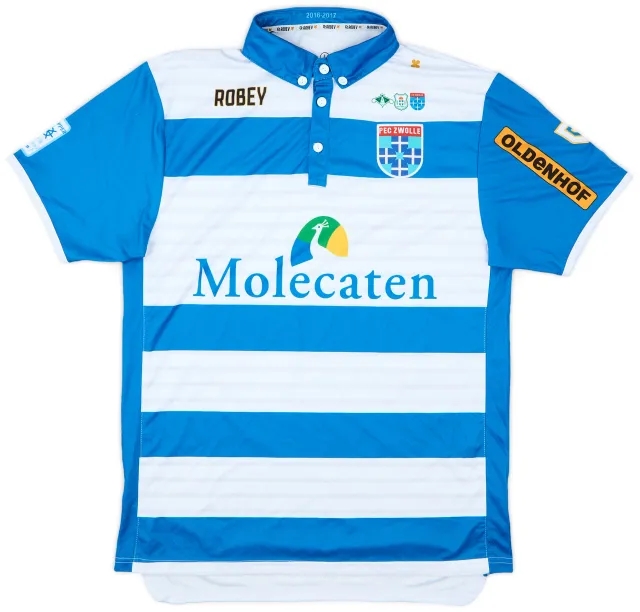 2016-17 PEC Zwolle Home Shirt - 8/10 - (L)