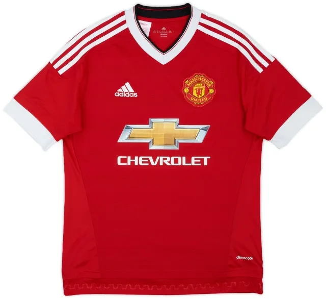 2015-16 Manchester United Home Shirt - 10/10 - (XL.Boys)