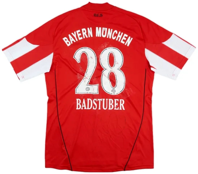 2010-11 Bayern Munich Home Shirt Badstuber #28 - 3/10 - (M)