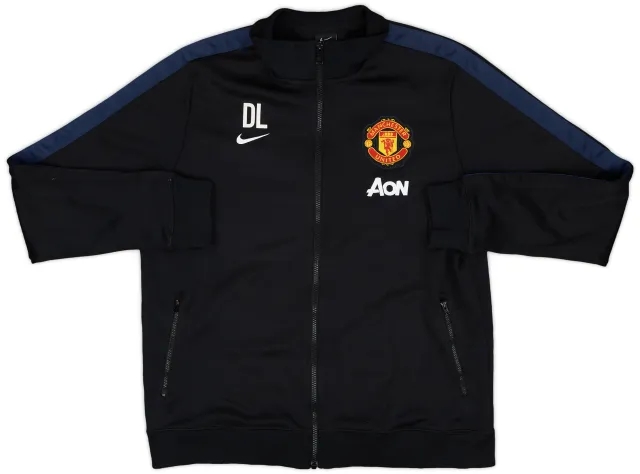 2013-14 Manchester United Nike Staff Issue Track Jacket DL - 8/10 - (XL)