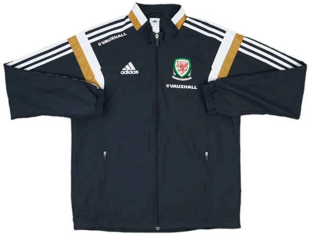 2014-15 Wales adidas Track Jacket - 9/10 - (M)