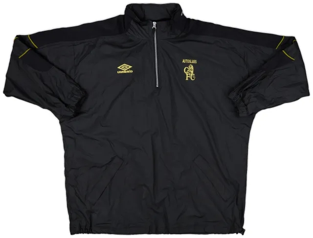 1998-99 Chelsea Umbro 1/4 Zip Drill Top - 9/10 - (XL)