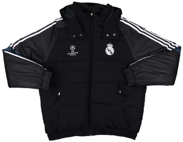 2014-15 Real Madrid adidas CL Padded Jacket - 9/10 - (XL)