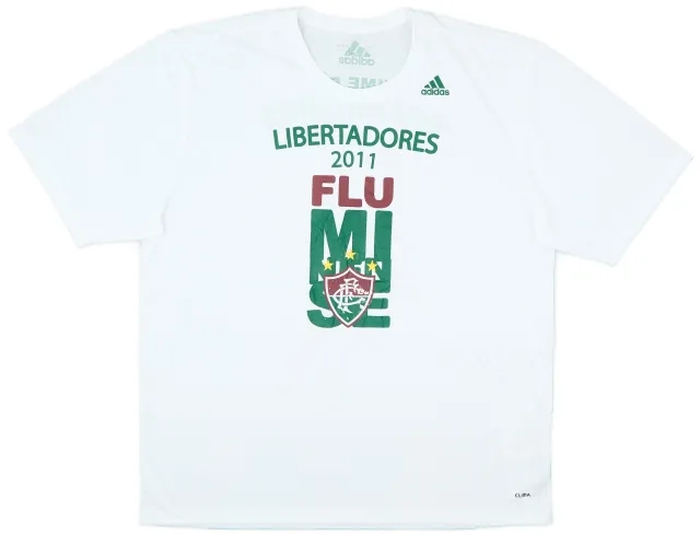2011 Fluminese adidas Graphic Tee - 5/10 - (XL)