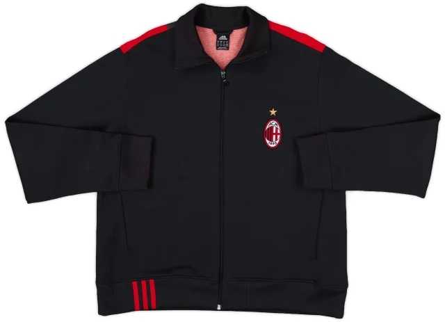 2004-05 AC Milan adidas Track Jacket - 9/10 - (XL)