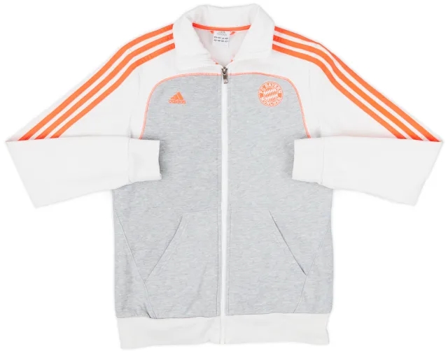 2012-13 Bayern Munich adidas Hooded Sweat Top - 8/10 - (S.Boys)