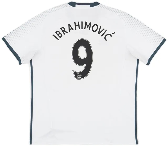 2016-17 Manchester United Third Shirt Ibrahimovic #9 - 5/10 - (XL)