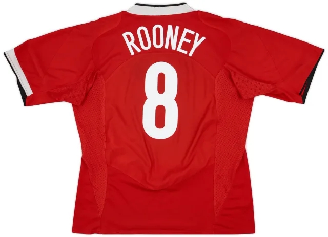 2004-06 Manchester United Home Shirt Rooney #8 - 5/10 - (XL)