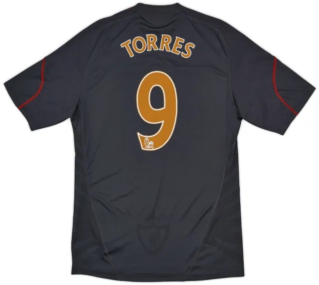 2009-10 Liverpool Away Shirt Torres #9 - 6/10 - (M)