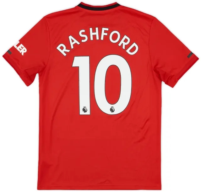 2019-20 Manchester United Home Shirt Rashford #10 - 5/10 - (S)