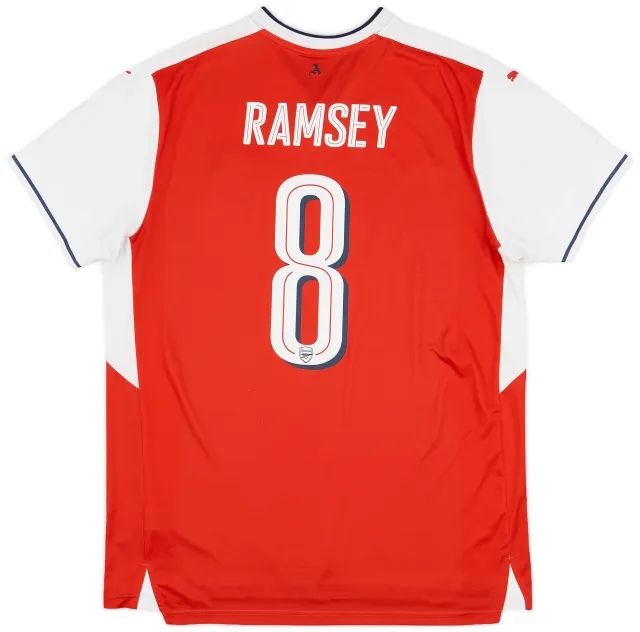 2016-17 Arsenal Home Shirt Ramsey #8 - 6/10 - (XL)