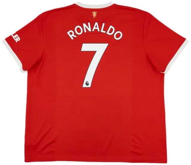 2021-22 Manchester United Home Shirt Ronaldo #7 - 7/10 - (3XL)