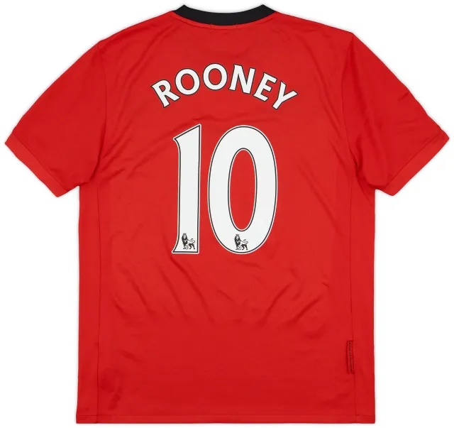 2009-10 Manchester United Home Shirt Rooney #10 - 10/10 - (M)